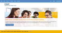 Desktop Screenshot of csmp.ucop.edu